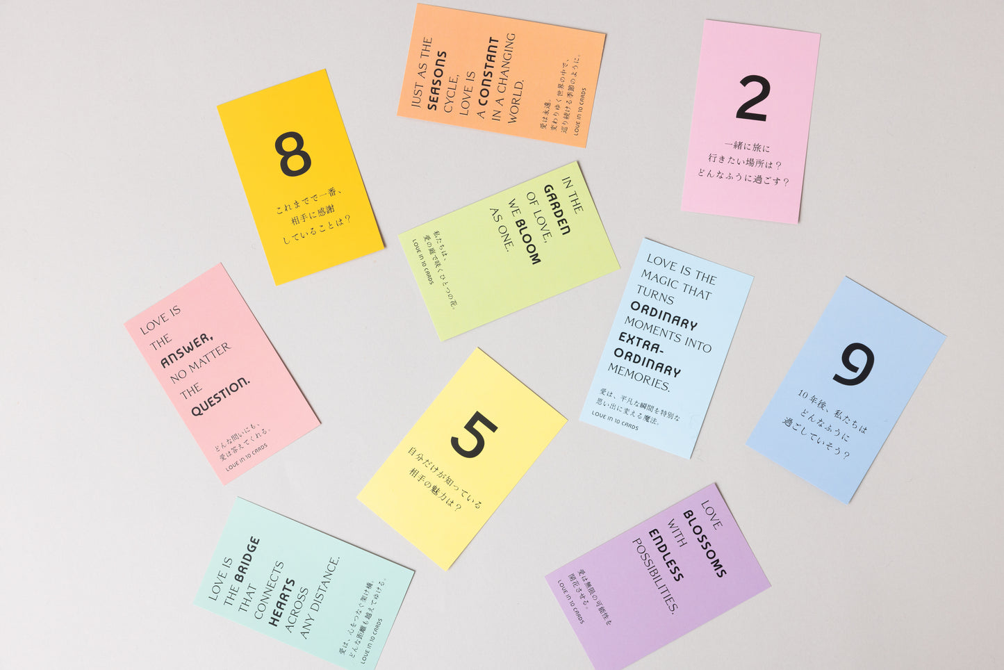 LOVE IN 10 CARDS - 心をつなぐカードゲーム